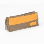 Cartuchera ARTE Twill Verde Oliva/Naranja - Imagen 2