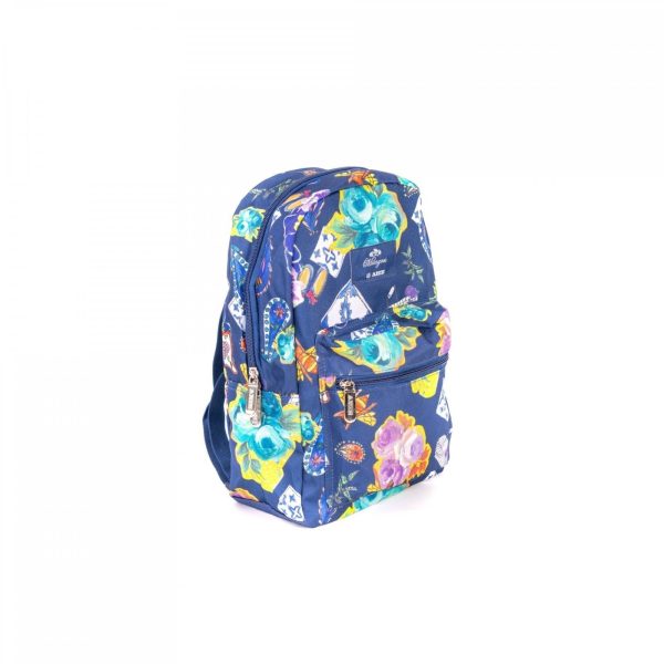 Mini Mochila ARTE Milagros Blue - Imagen 2