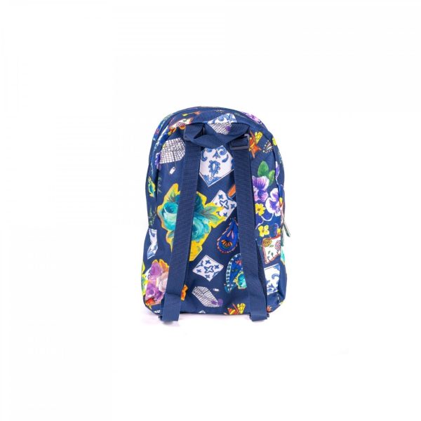 Mini Mochila ARTE Milagros Blue - Imagen 4